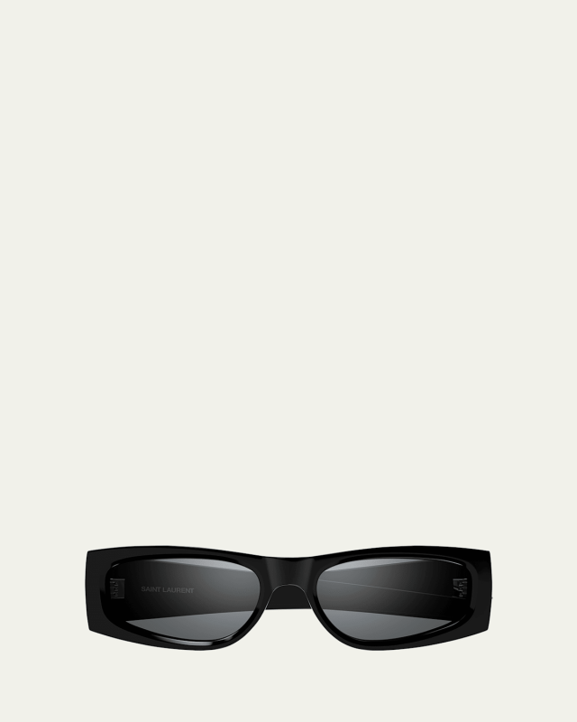 Rectangular Acetate Sunglasses